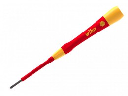 Wiha PicoFinish Slotted Fine electric Screwdriver 2.0 x 50mm £7.99